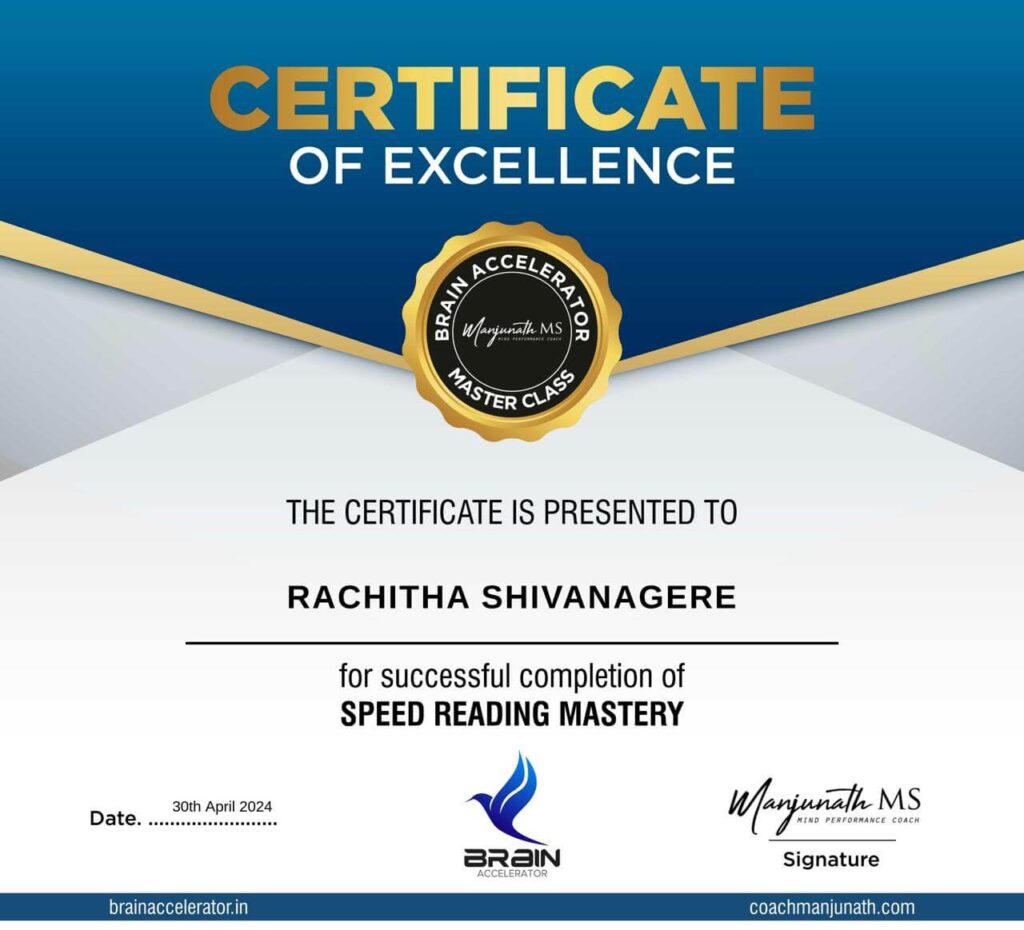 Rachitha certificate 1